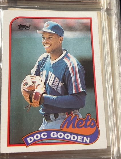 1989 Topps #30 Doc Gooden — front