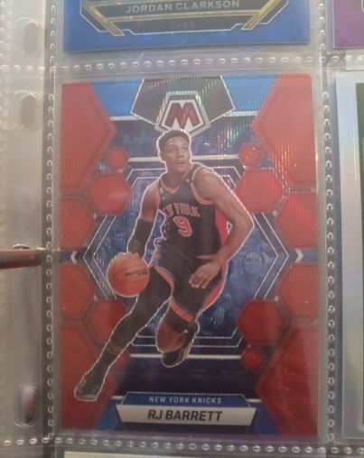 2022-23 Panini Mosaic #196 RJ Barrett — front
