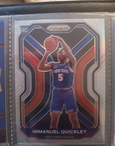 2020 Panini Prizm #296 Immanuel Quickley — front