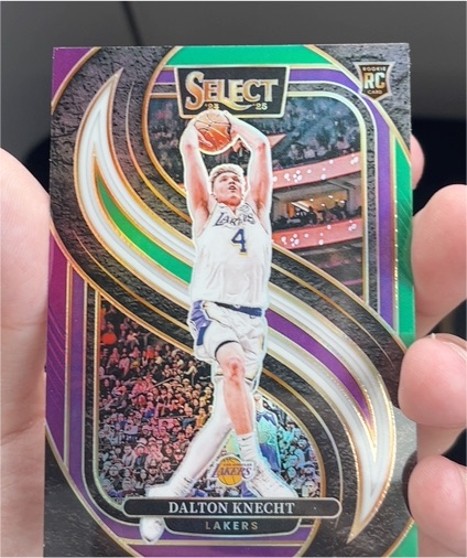 2024-25 Panini Select #186 Dalton Knecht — front