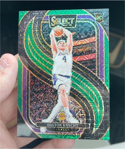 2024-25 Panini Select #186 Dalton Knecht — front