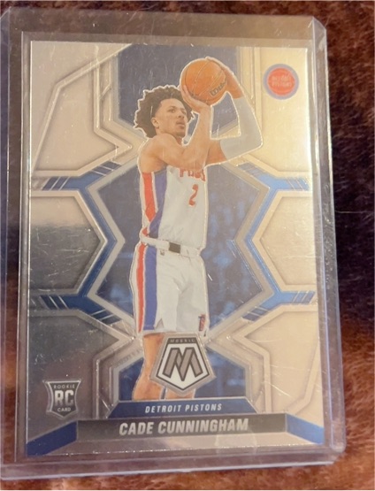 2021-22 Panini Mosaic #203 Cade Cunningham — front