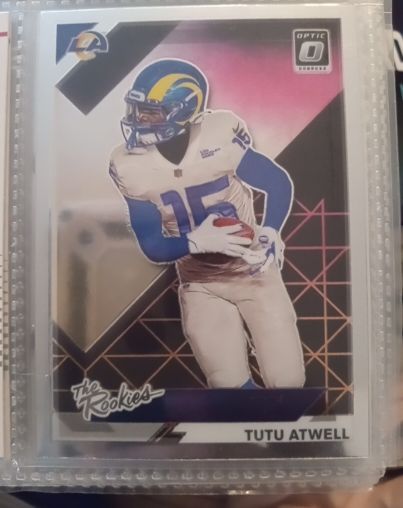 2021 Panini Donruss Optic The Rookies #TR-TAT Tutu Atwell — front