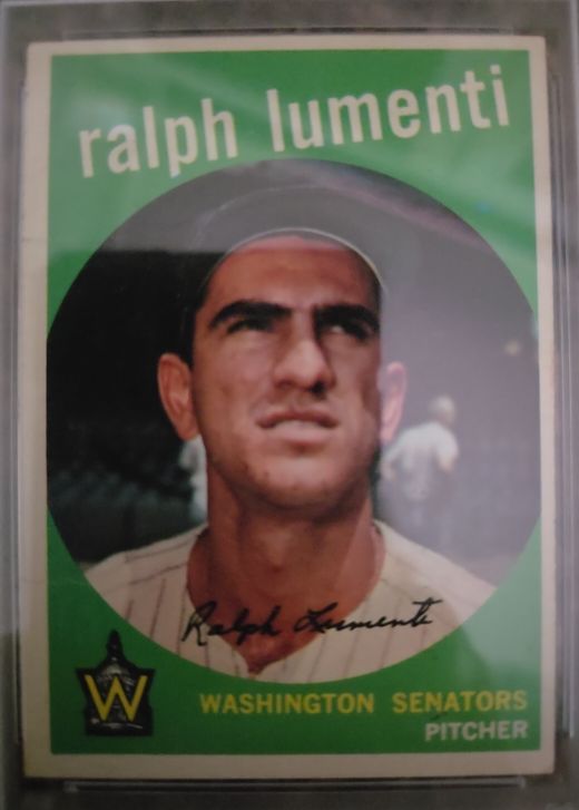 1959 Topps #316 Ralph Lumenti — front
