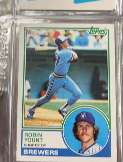 1983 Topps #350 Robin Yount — front