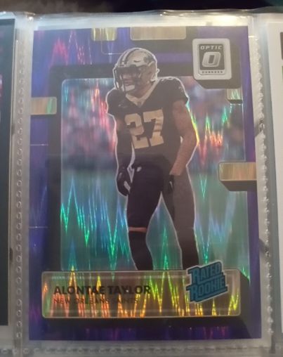 2022 Panini Donruss Optic #300 Alontae Taylor — front