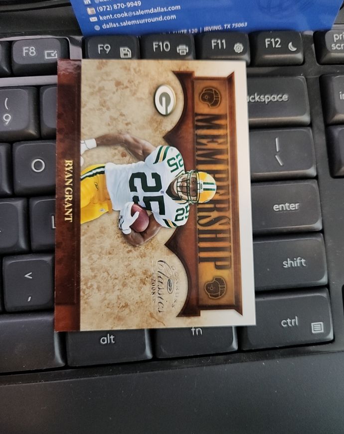 2008 Donruss Classics Membership Ryan Grant — front