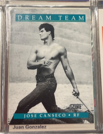 1991 Score #441 Jose Canseco Dream Team — front