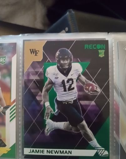 2021 Panini Chronicles Draft Picks Recon #147 Jamie Newman — front