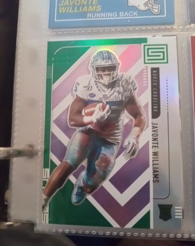 2021 Panini Chronicles #174 Javonte Williams Rookie Status — front