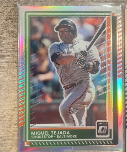 2025 Donruss Optic #79 Miguel Tejada — front