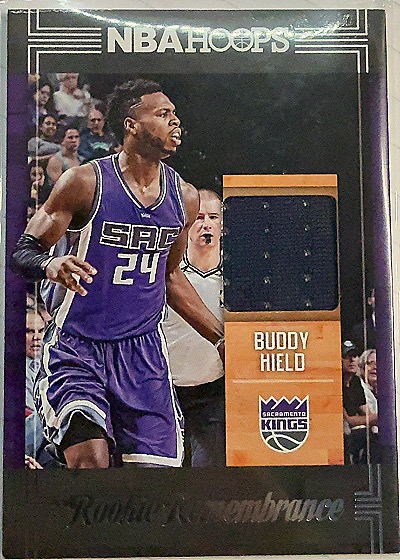 2017-18 Panini NBA Hoops Rookie Remembrance #RR-BH Buddy Hield — front
