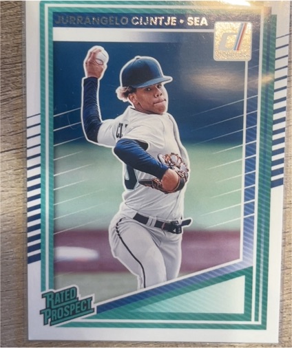 2025 Donruss #132 Jurrangelo Cijntje — front