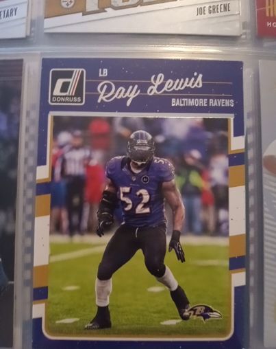 2016 Donruss #28 Ray Lewis — front