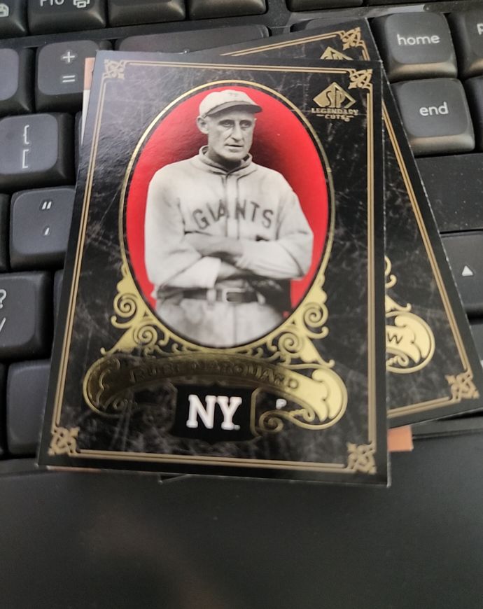 2007 Upper Deck SP Legendary Cuts #60 Rube Marquard — front