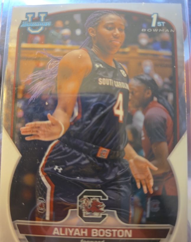 2022-23 Bowman University #5 Aliyah Boston — front