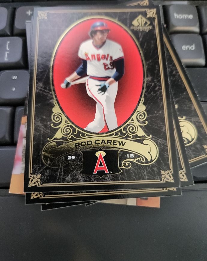 2007 Upper Deck SP Legendary Cuts #15 Rod Carew — front
