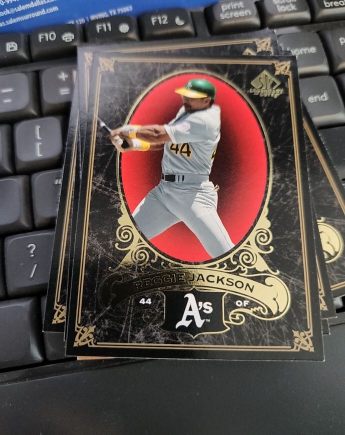 2007 SP Legendary Cuts #65 Reggie Jackson — front