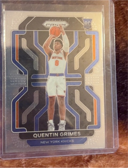 2021-22 Panini Prizm #285 Quentin Grimes — front