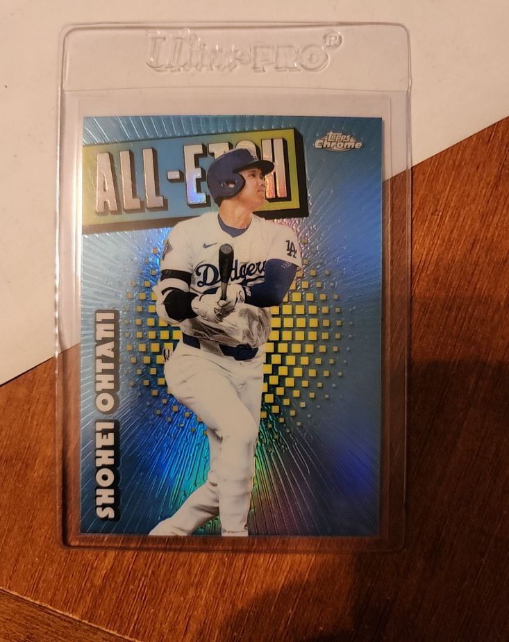 2025 Topps Chrome #CAE-1 Shohei Ohtani All-Etch — front