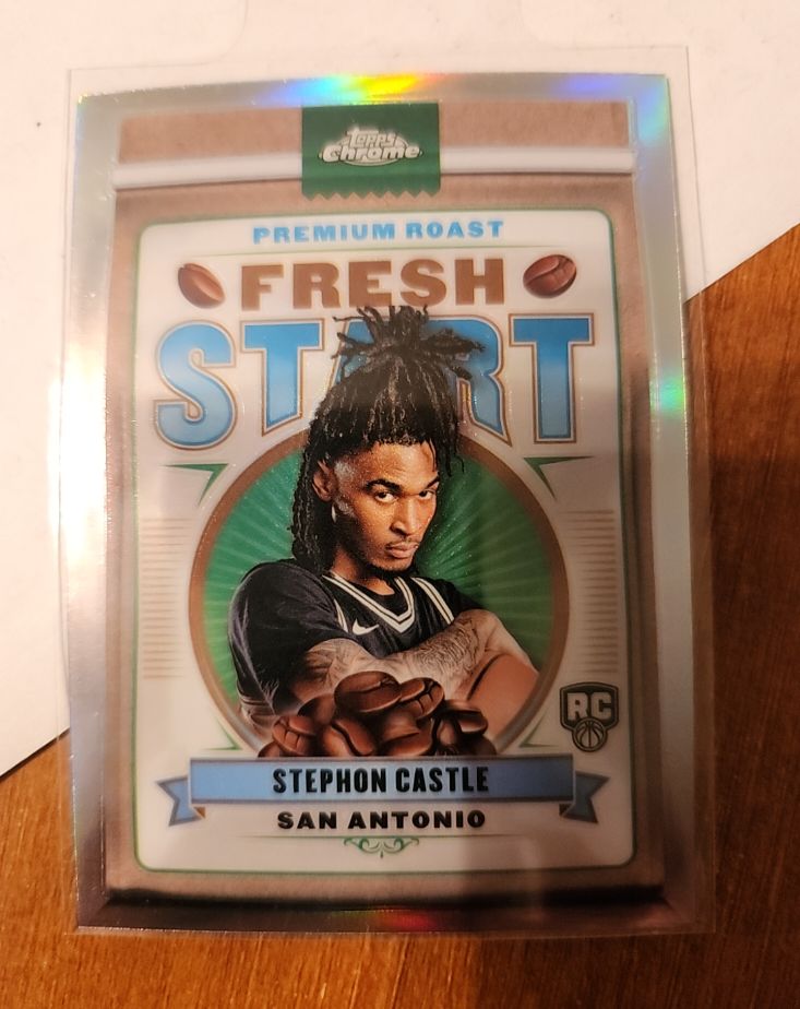 2024-25 Topps Chrome #FS-3 Stephon Castle Fresh Start — front