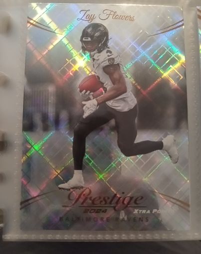 2024 Panini Prestige Xtra Points #Zay Flowers — front