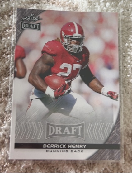 2016 Leaf Draft #27 Derrick Henry — front