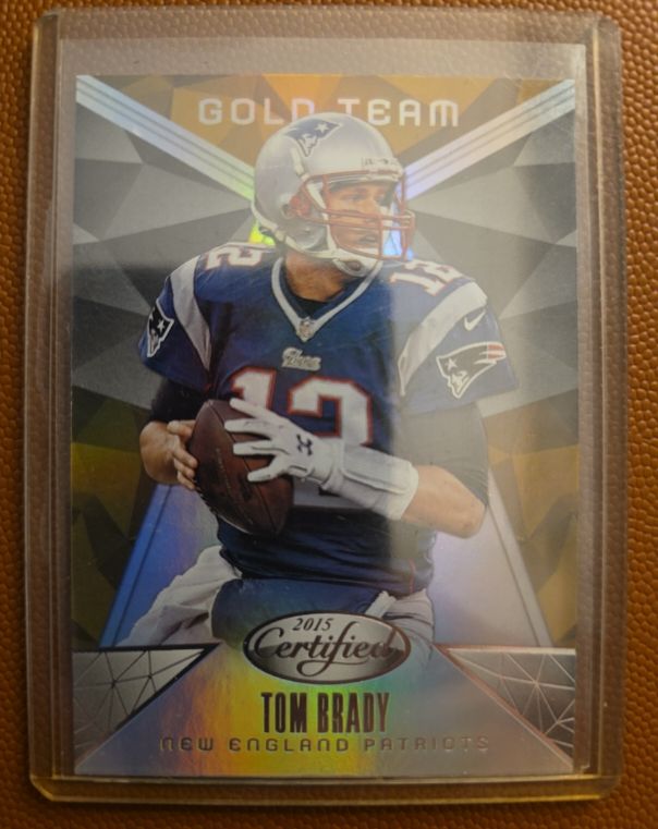 2015 Panini Certified #GT1 Tom Brady — front