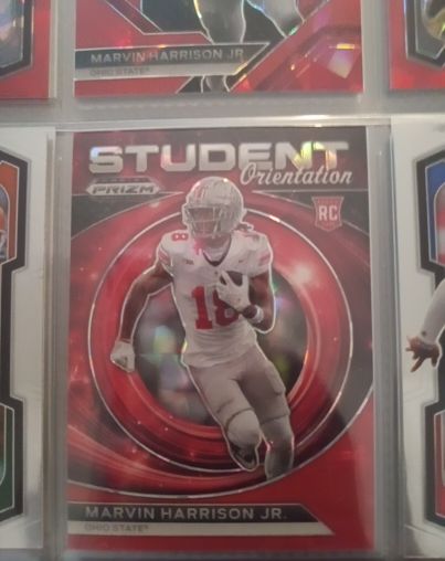 2024 Panini Prizm Draft Picks Student Orientation #SO-MHJ Marvin Harrison Jr. — front