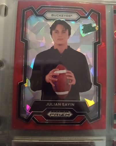 2024 Panini Prizm Draft Picks #193 Julian Sayin — front