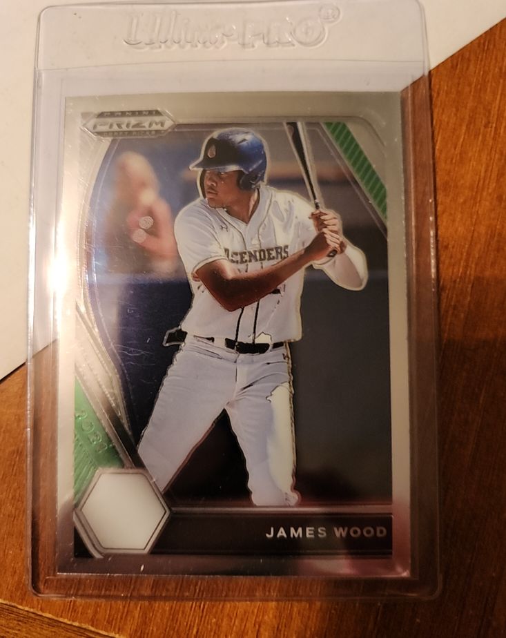 2021 Panini Prizm Draft Picks #PDP62 James Wood — front