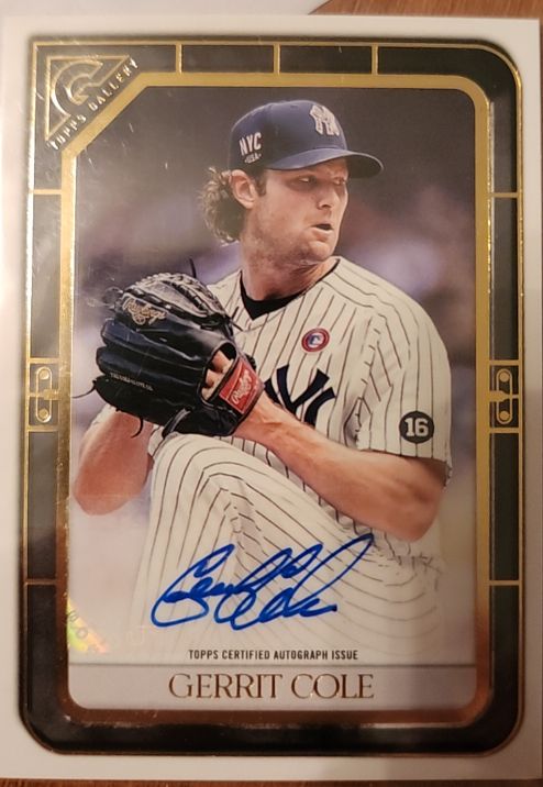 2021 Topps Gallery #131 Gerrit Cole — front