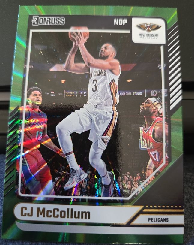 2024-25 Panini Donruss #102 CJ McCollum — front