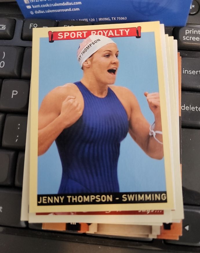 2008 Upper Deck Goudey Sport Royalty #306 Jenny Thompson — front