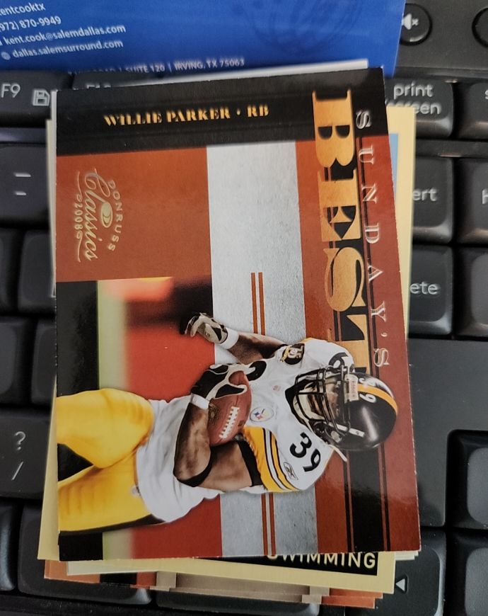 2008 Donruss Classics Sunday's Best #SB-8 Willie Parker — front