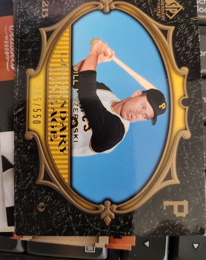 2007 SP Legendary Cuts #180 Bill Mazeroski — front
