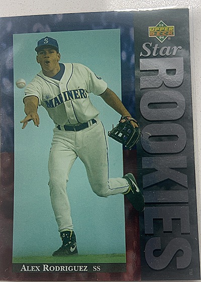 1994 Upper Deck #24 Alex Rodriguez Star Rookies — front