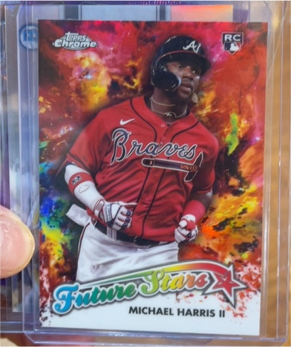 2023 Topps Chrome Update #FSU-9 Michael Harris II Future Stars — front