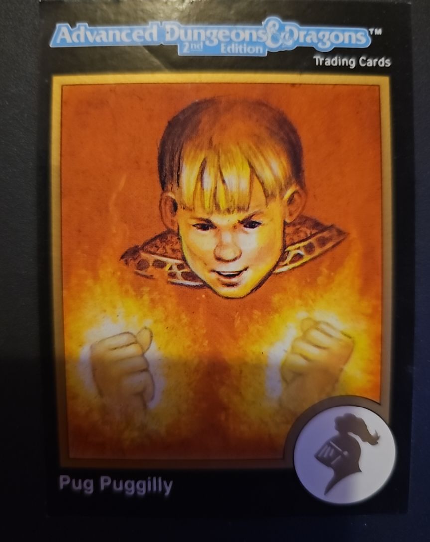 1991 TSR Advanced Dungeons & Dragons 2nd Edition Pug Puggilly — front