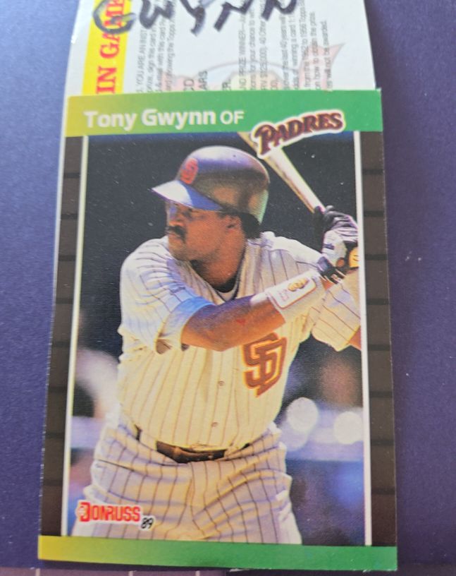1989 Donruss #128 Tony Gwynn — front