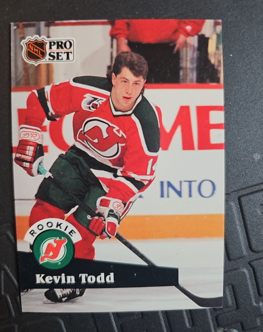 1991-92 Pro Set #548 Kevin Todd — front