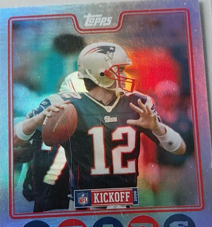 2008 Topps Kickoff #3 Tom Brady — front