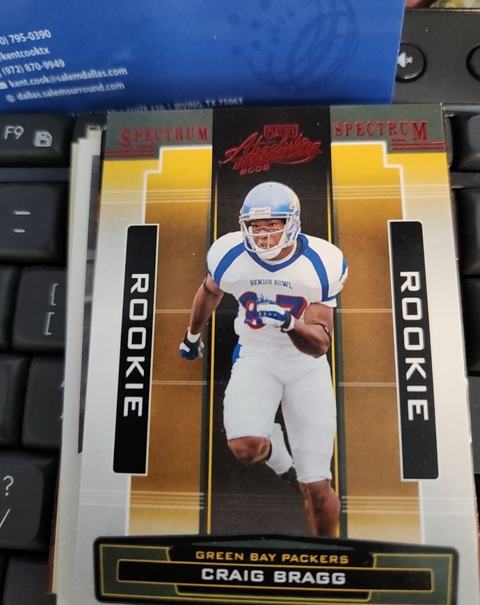 2005 Absolute Memorabilia Spectrum Blue #185 Craig Bragg Rookie — front