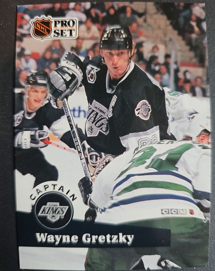 1991-92 Pro Set #574 Wayne Gretzky — front