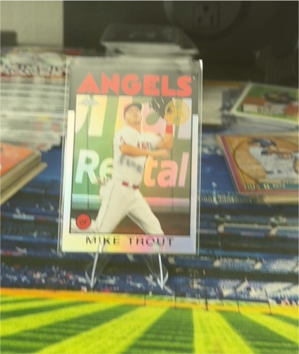 2021 Topps Chrome #86BC-2 Mike Trout — front
