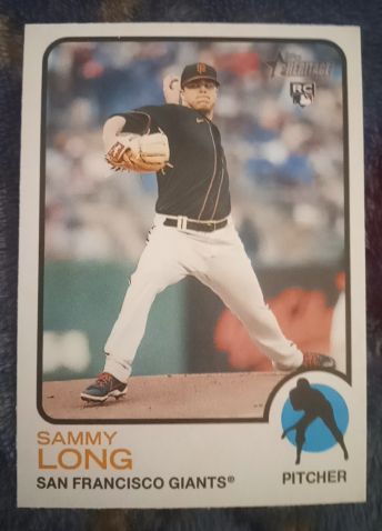2022 Topps Heritage #379 Sammy Long — front