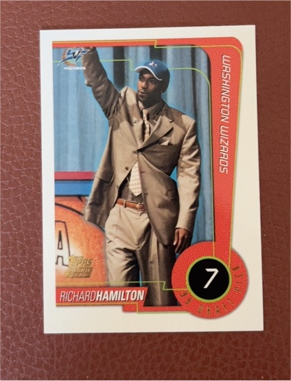 1999-00 Topps #114 Richard Hamilton — front