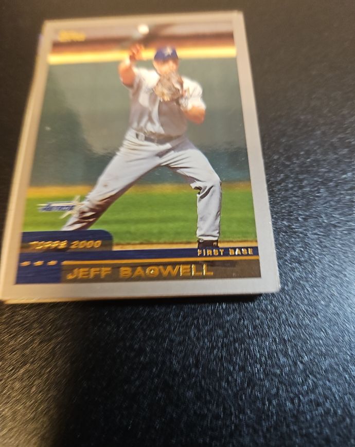 2000 Topps #555 Jeff Bagwell — front