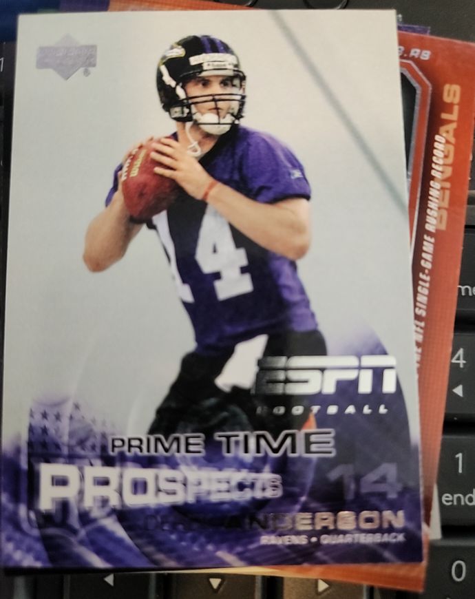 2005 Upper Deck ESPN Football #14 Trent Dilfer — front