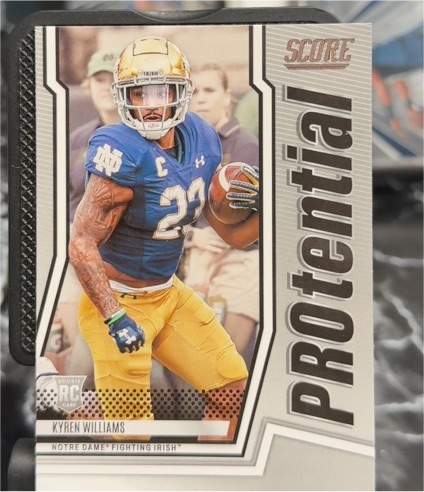 2022 Panini Score #P-KYW Kyren Williams PROtential Rookie — front